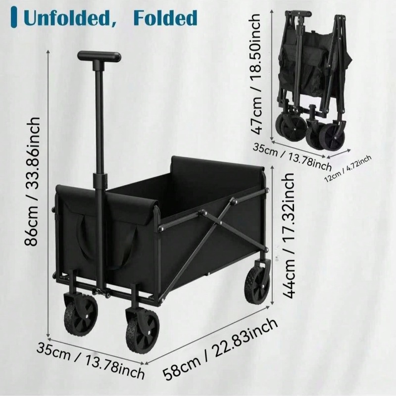 220 Lbs/ 450 Lbs Heavy Duty/ 6 - Sports Equipment Cart recension och pris