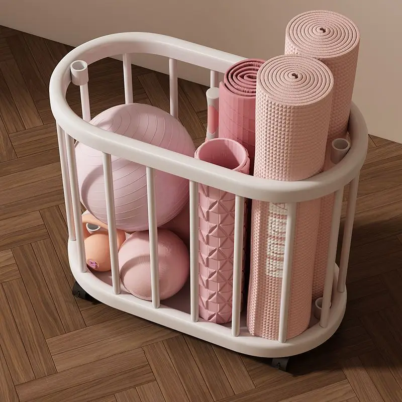 Yoga Storage Basket Yoga Mat S - Sports Equipment Cart recension och pris