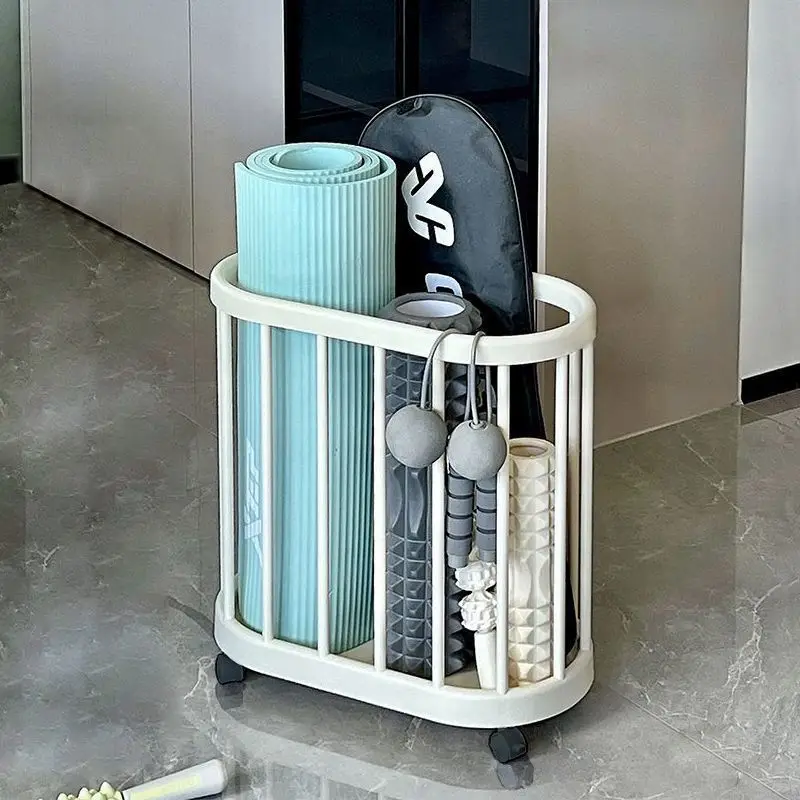 Yoga Storage Basket Yoga Mat S - Sports Equipment Cart recension och pris