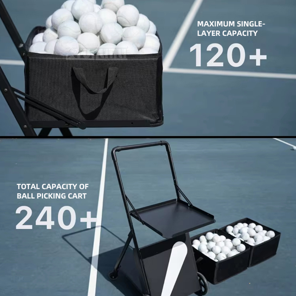 Portable Tennis ball picking m - Sports Equipment Cart recension och pris