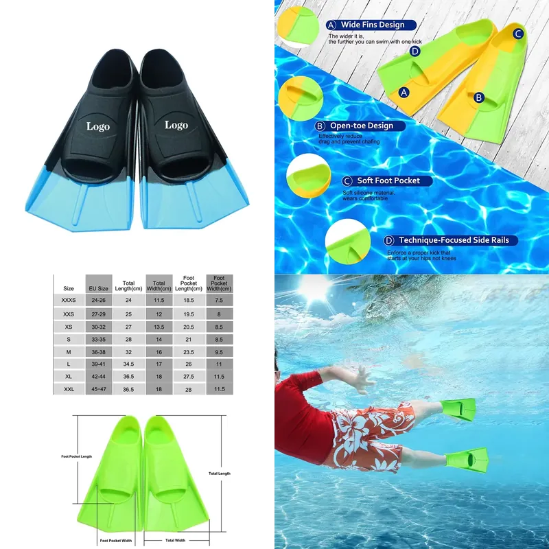 Professional Short Blade Silic - Swim Fin Short Blade recension och pris