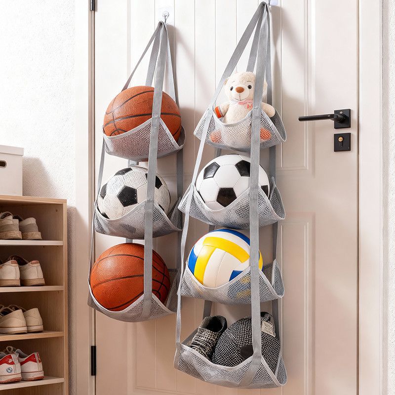 Wall Mounted Ball Storage Hang - Sports Equipment Organizer recension och pris