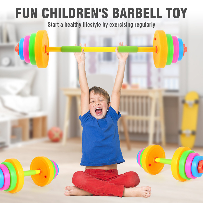 Kids Adjustable Dumbbell Barbe - Sports Equipment 7 Year Old recension och pris