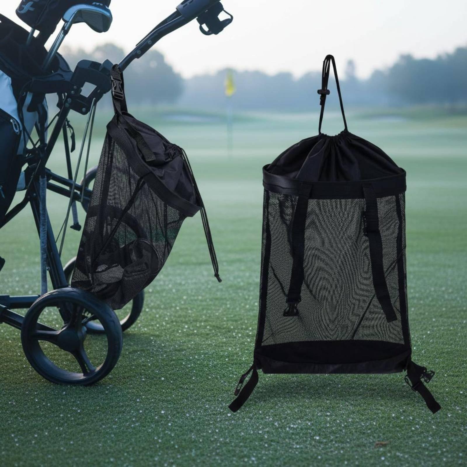 Breathable Mesh Golf Cart Stor - Sports Equipment Cart recension och pris