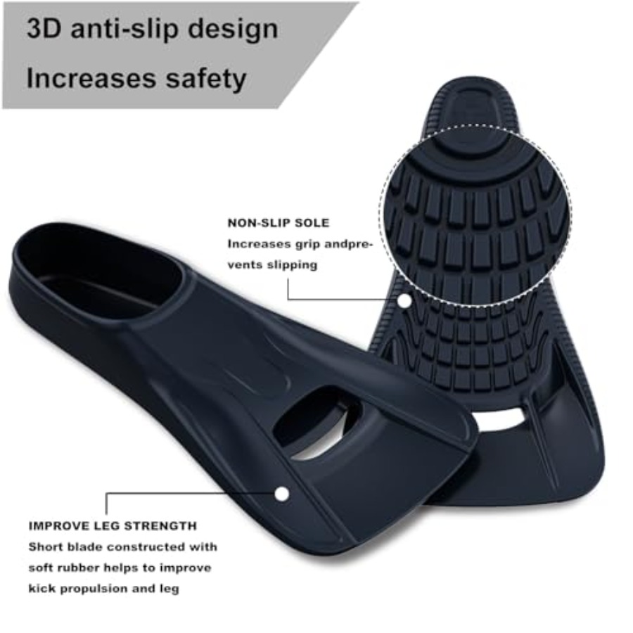 Swim Fins Adult Swim Training  - Swim Fin Short Blade recension och pris