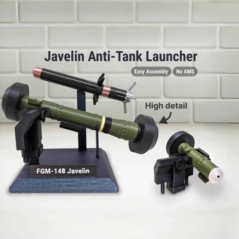 3D Printed FGM-148 Soldier Fig - Javelin Throwing recension och pris