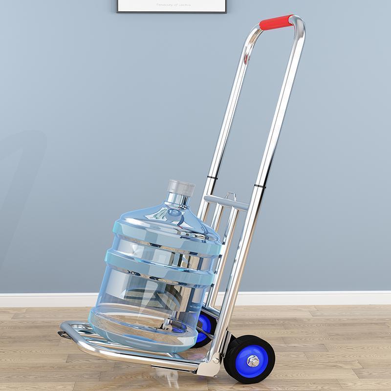 Hand-pulled Cart Folding Porta - Sports Equipment Cart recension och pris