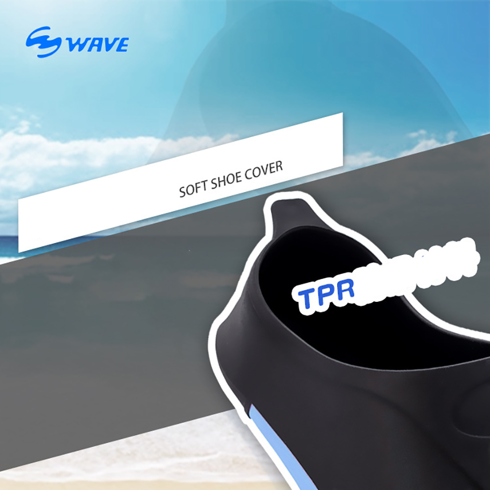 TPR Non-Slip Diving Fins Silic - Swim Fin Short Blade recension och pris