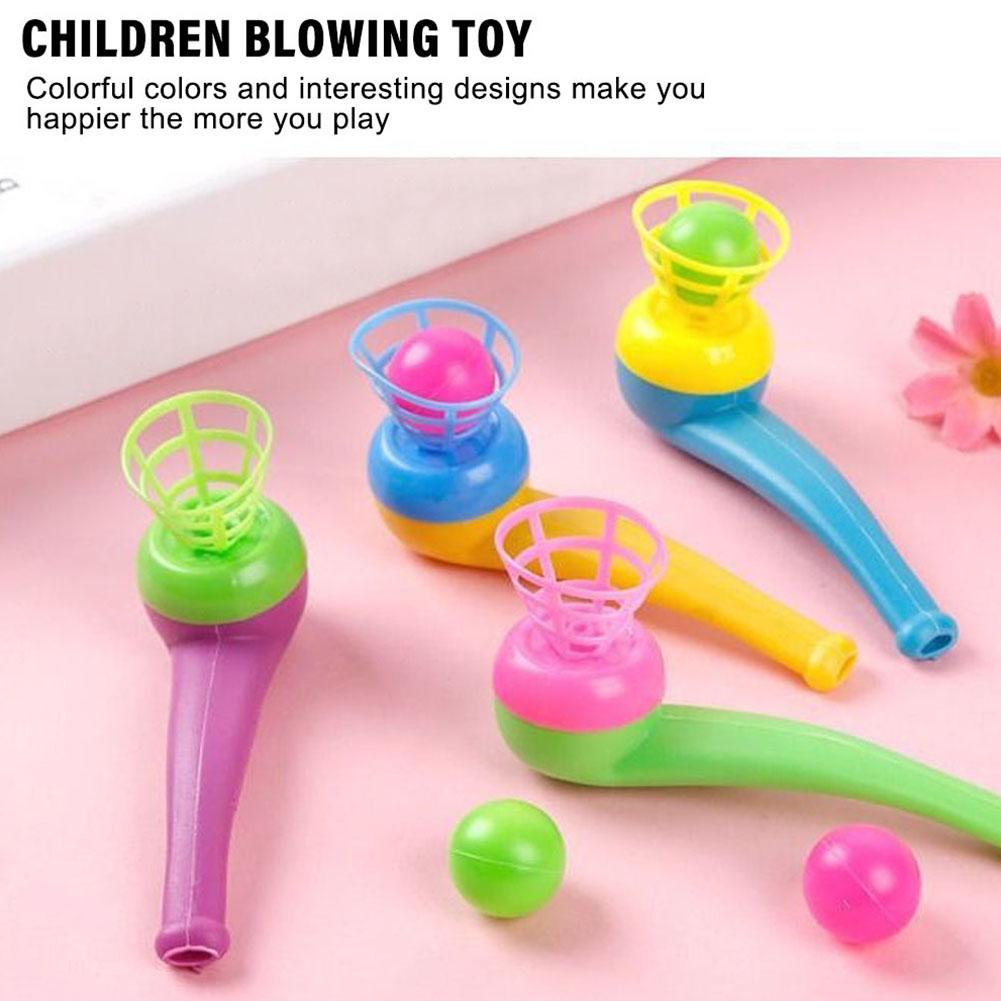 4PCS Kids Plastic Pipe Blowing - Bocce Ball Set recension och pris