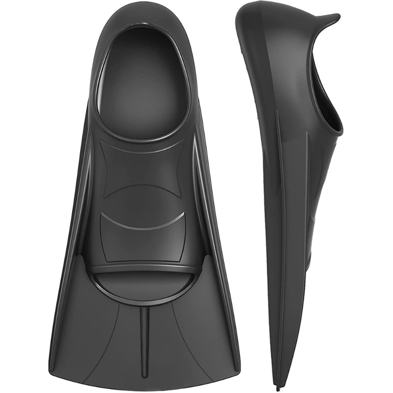 Solid Color Short Silicone Fro - Swim Fin Short Blade recension och pris