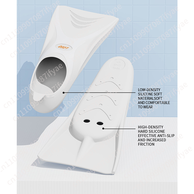 Non-slip full foot design adul - Swim Fin Short Blade recension och pris