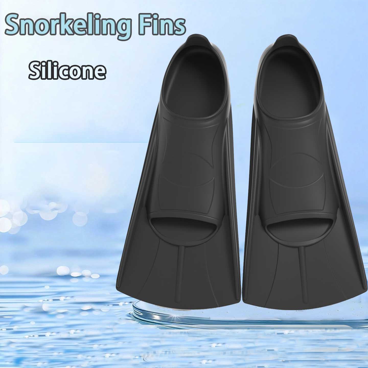 Swimming Flipper Silicone Wome - Swim Fin Short Blade recension och pris